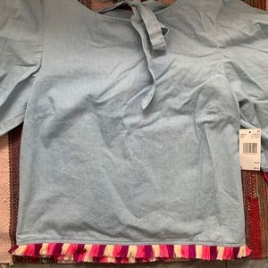 SOLD Chambray Buffalo top